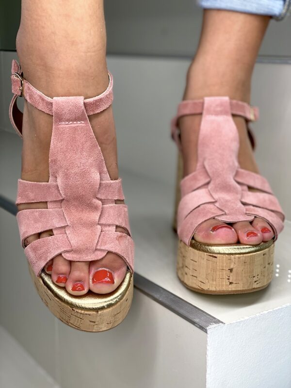 Chaussures Sandale Semerdjian Genziana FAD.Rose Silver Shoes Châteauneuf-les-Martigues 7