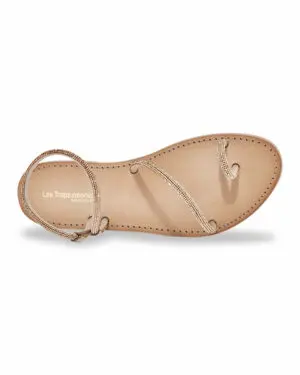 Femme Sandales Les Tropeziennes Hodaxa Gold Pink Silver Shoes Châteauneuf-les-Martigues 3